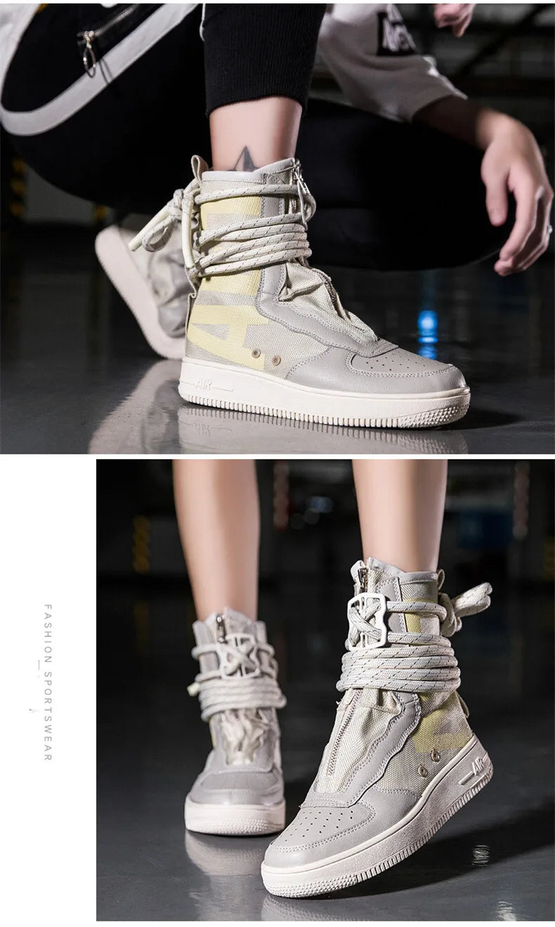 Chaussures Air New pour hommes, bottes Retour vers le futur, chaussures montantes, baskets, bottines Chelsea, mocassins montants, bottes, chaussures vulcanisées