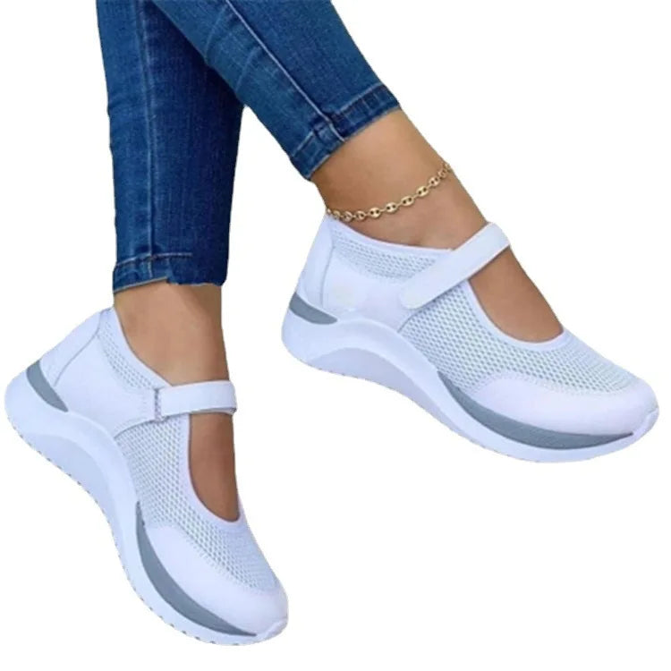 Sneakers Women Light Mesh Platform Hollow Out Sandals Shoes Tenis Feminino Breathable Sports Shoes Women  Zapatillas Mujer