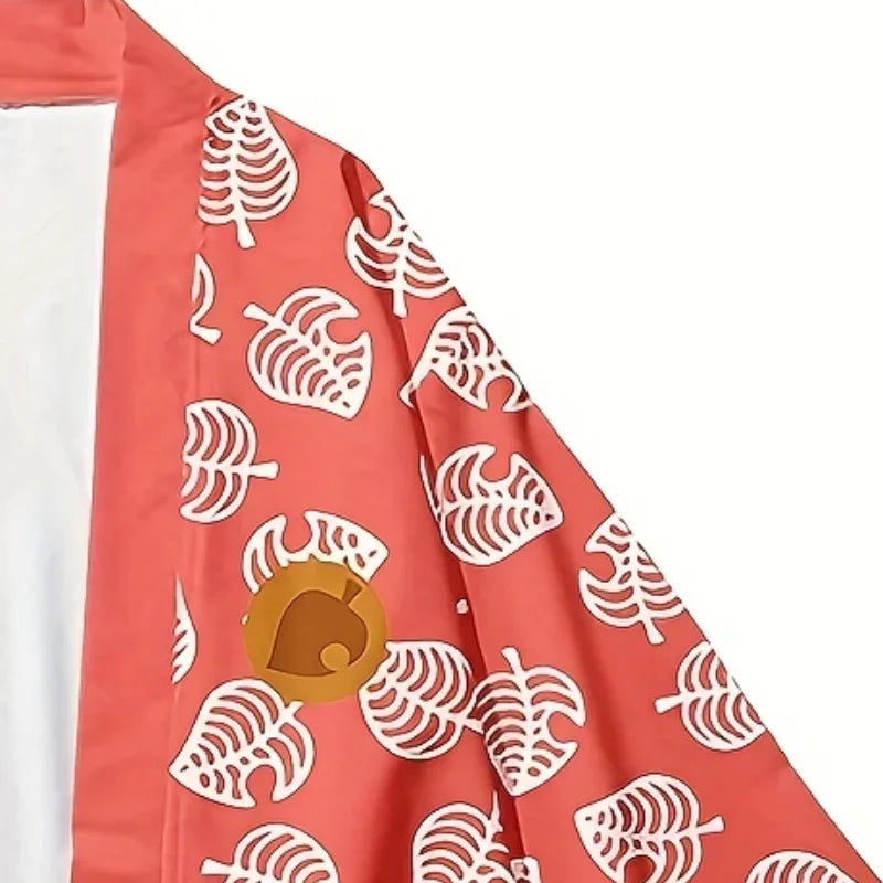 Costume de Cosplay Rick pour Homme et Femme, Kimono Japonais Imprimé Cuir oral elu Mignon, Everak, Rose, Vert, Cardigan Haori