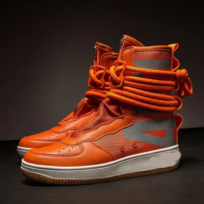 Chaussures Air New pour hommes, bottes Retour vers le futur, chaussures montantes, baskets, bottines Chelsea, mocassins montants, bottes, chaussures vulcanisées