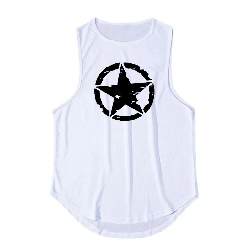 Men's Clothing Gym Quick-drying Sportswear T Shirt For Men Summer Fitness Tank Tops Male Mesh Basketball Sleeveless Shirt Vest