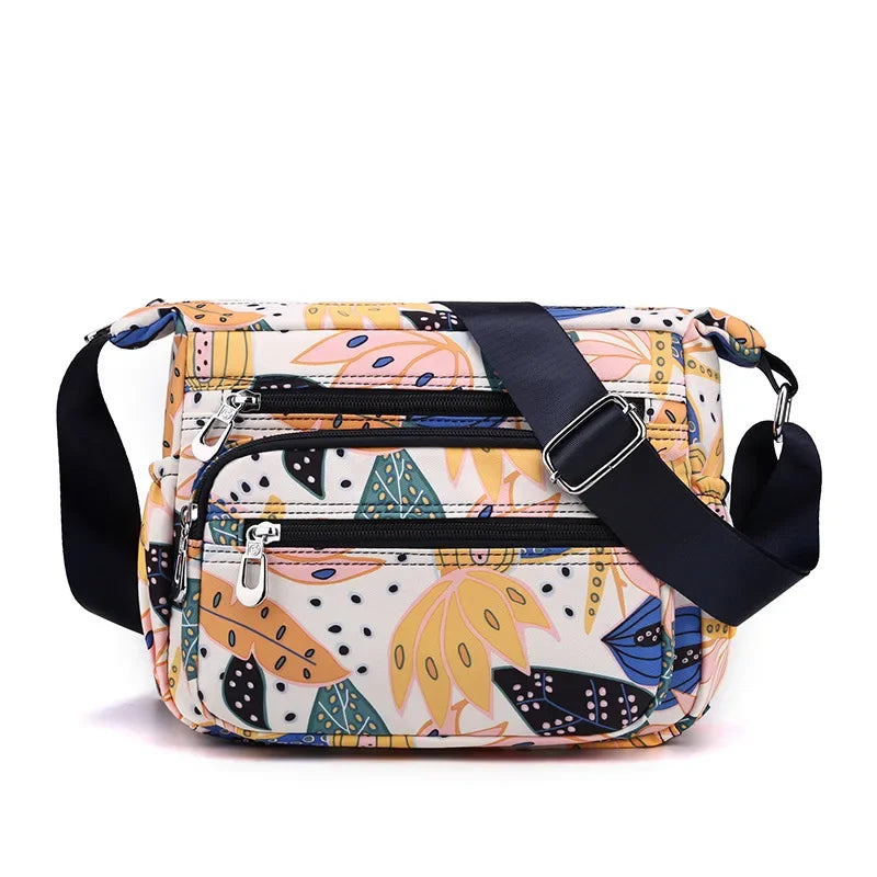 Women Casual Bolsos Messenger Bag Waterproof Nylon Shoulder Bag Large Capacity Mom Handbags Tote Crossbody Pack Sac A Main Purse
