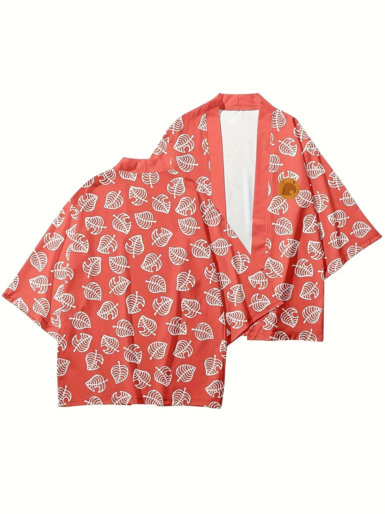 Costume de Cosplay Rick pour Homme et Femme, Kimono Japonais Imprimé Cuir oral elu Mignon, Everak, Rose, Vert, Cardigan Haori
