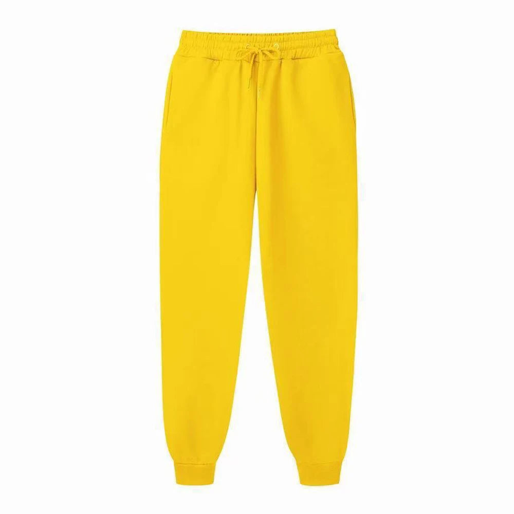 Pantalon de survêtement pour homme, pantalon polaire printemps-automne, pantalon de sport long, décontracté, poches à cordon, pantalon de survêtement surdimensionné pour homme