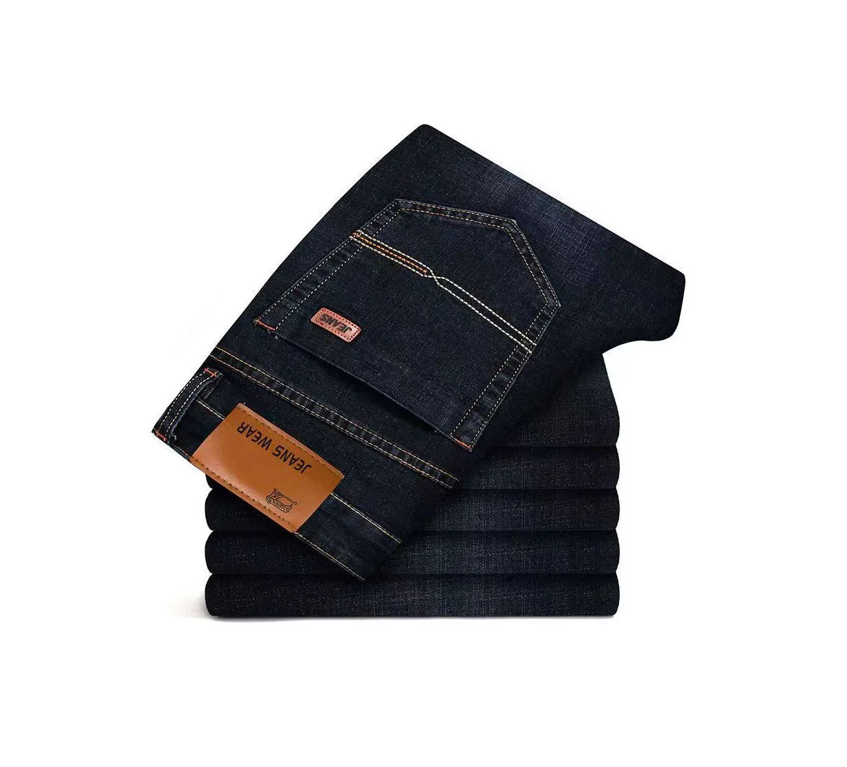 New Men Classic Jeans Jean Homme Pantalones Hombre Men Mannen Soft Black Biker Masculino Denim Overalls Mens Pants Size 28-40