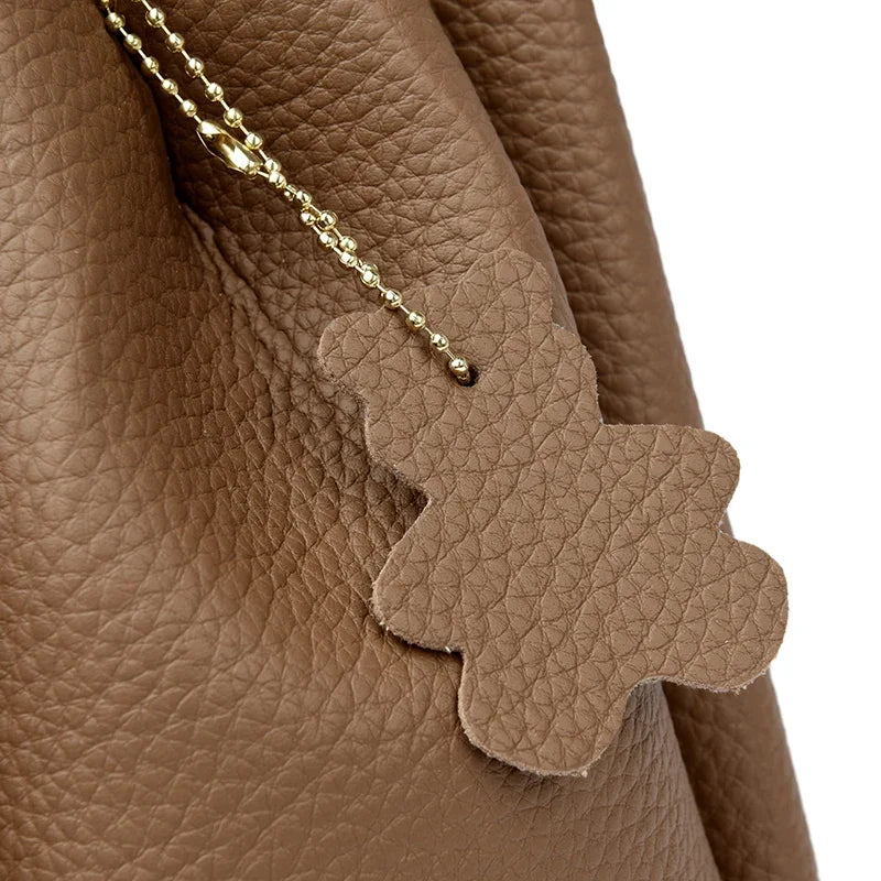 Luxe Casual Tote Damestas Hogekwaliteit lederen dameshandtas Schouder Crossbody voor dames 2025, grote vintage tassen Sac A Main