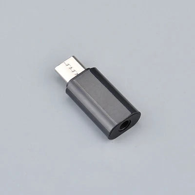 Adaptateur Type-C mâle vers femelle 3,5 mm pour MacBook, Xiaomi, Huawei, Honor, adaptateur pour écouteurs filaires 3,55 mm, compatible OTG