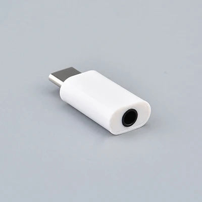 Adaptateur Type-C mâle vers femelle 3,5 mm pour MacBook, Xiaomi, Huawei, Honor, adaptateur pour écouteurs filaires 3,55 mm, compatible OTG