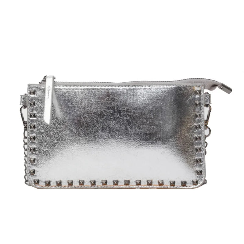 Solid color Design Crossbody Bags For Women Fashion Chain Mobile Phone Purses Fashion Shoulder Messenger Bag Sac A Main Female