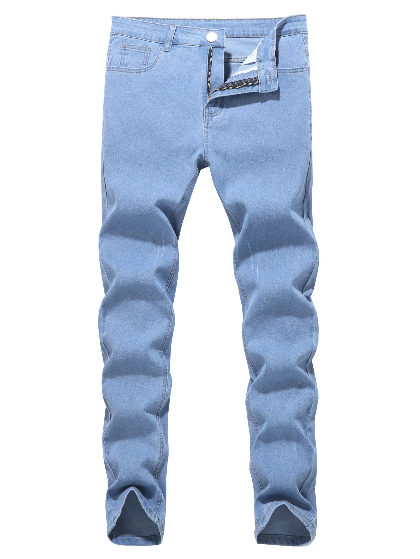 Streetwear Fashion Black Ripped Skinny Jeans Men Slim Hip Hop Denim Trousers New Spring Casual Jeans for Men Jogging Jean Homme