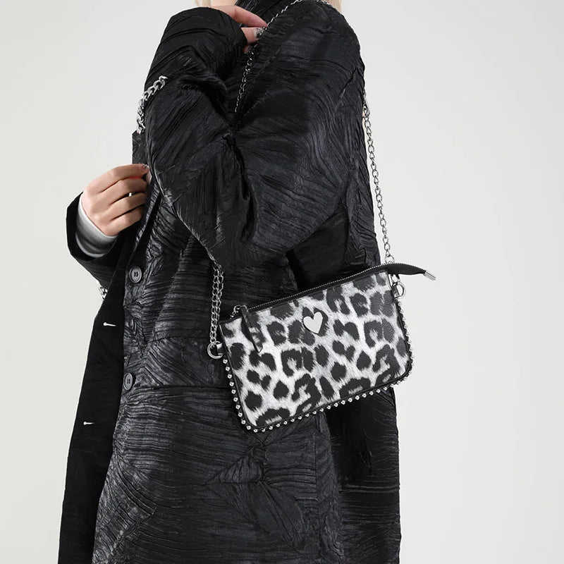 Sacs à bandoulière de couleur unie pour femmes, porte-monnaie à chaîne pour téléphone portable, sac messager à bandoulière tendance